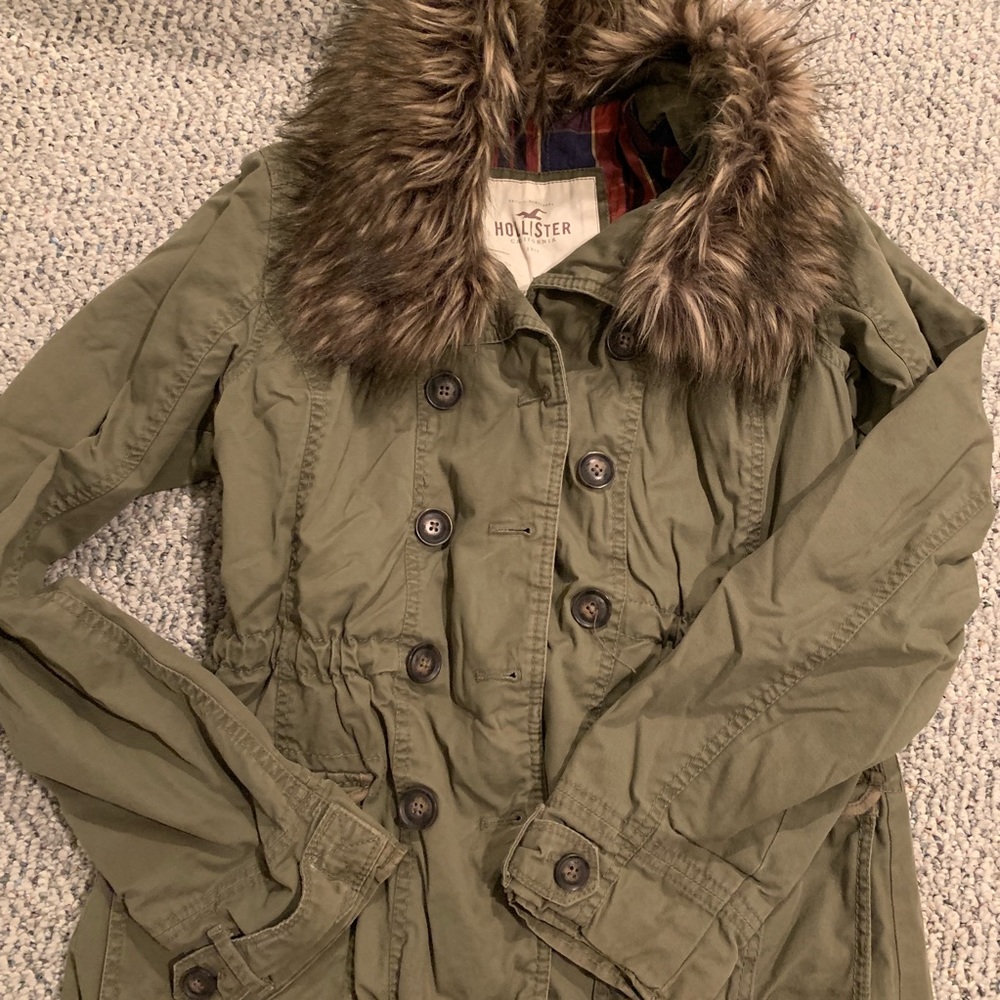 Hollister Fur Parka